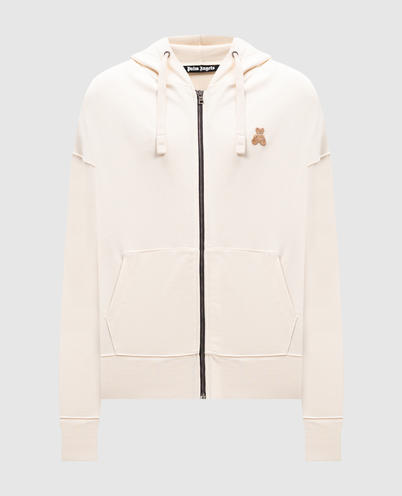 

Bear in Mind beige sports jacket with appliqué Palm Angels