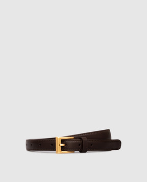 Babe Pay Pls Brown leather belt 0C001