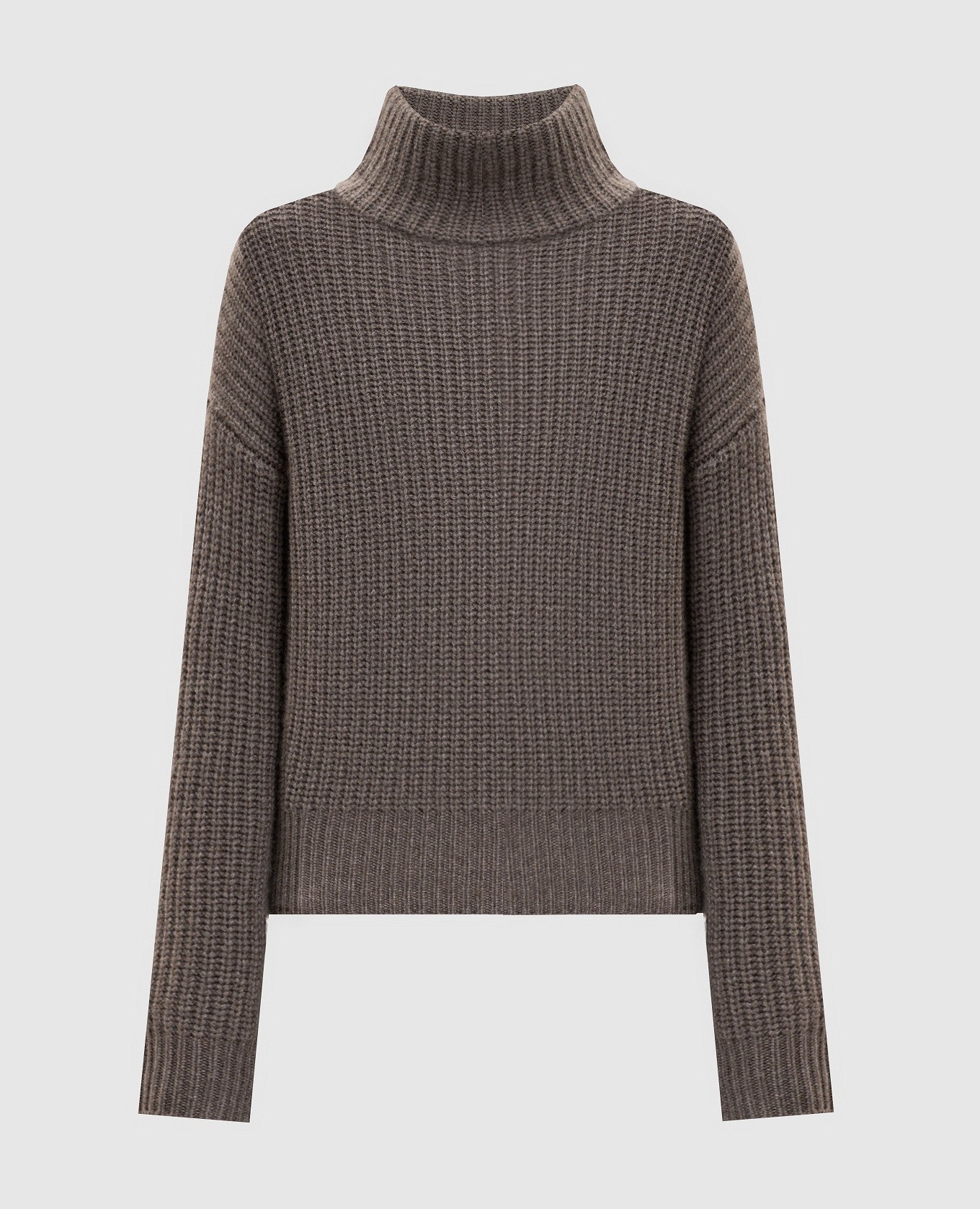 Julina brown cashmere sweater LISA YANG