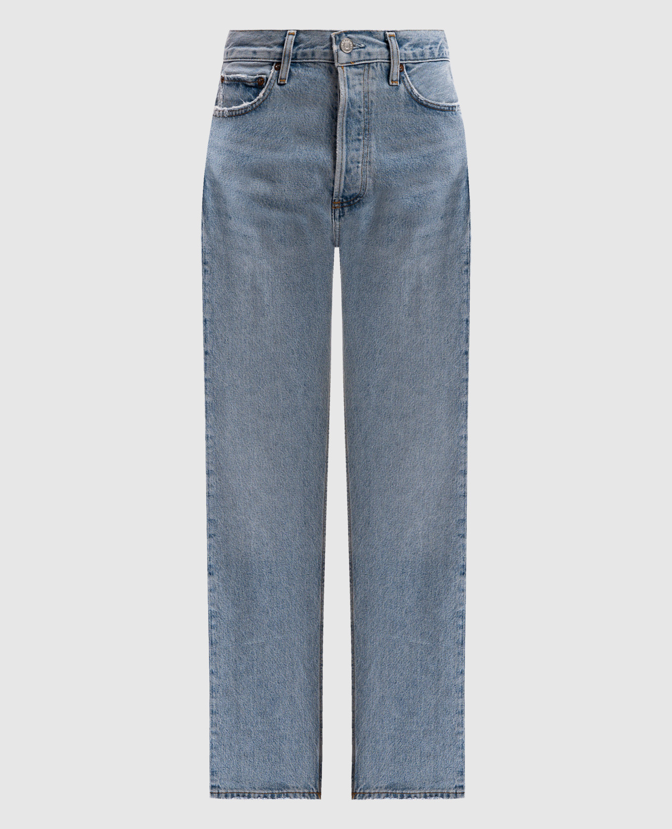 

Blue jeans with a distressed effect AGOLDE, Light blue