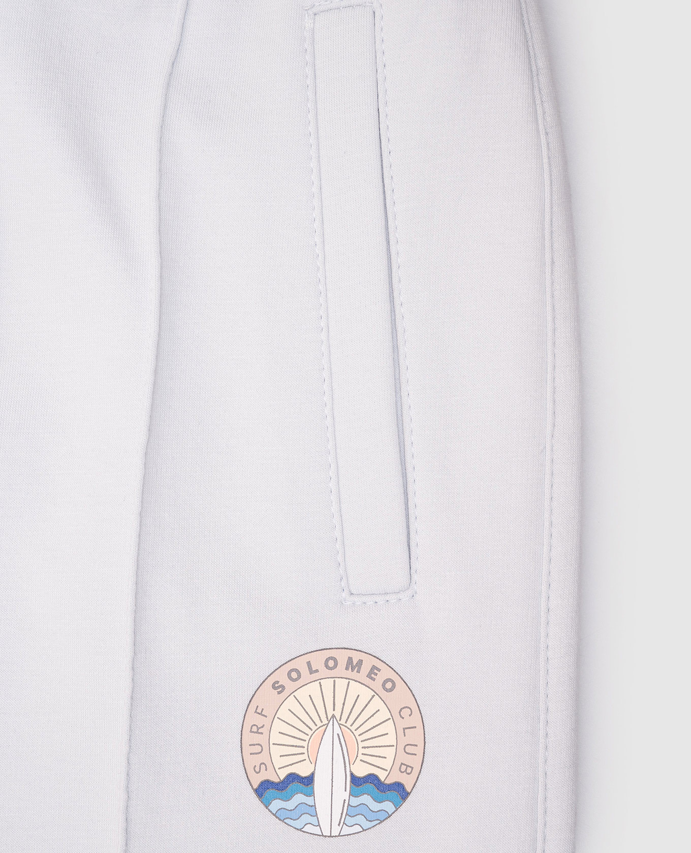 

Children's blue joggers with print Brunello Cucinelli, Light blue