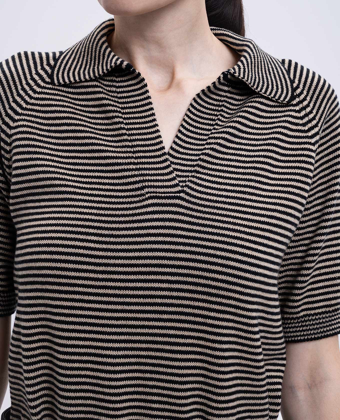 

JUNIOR striped polo shirt Max Mara Weekend, White