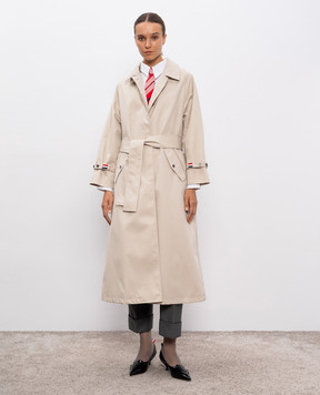 Thom Browne Beige trench coat FOC597A06111
