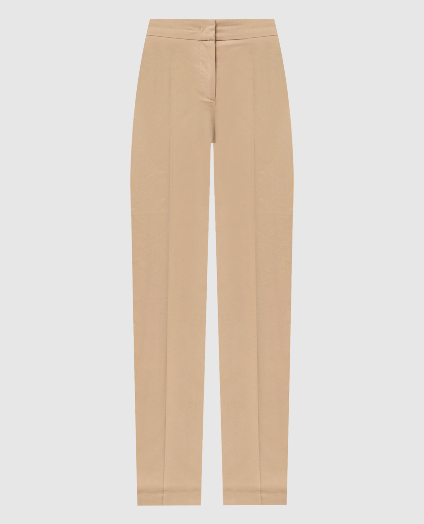 Beige pants with emblem Twinset
