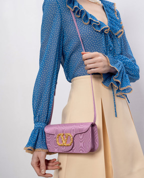 Valentino Pink VLogo Signature Crossbody Bag 6W0B0R24LDG