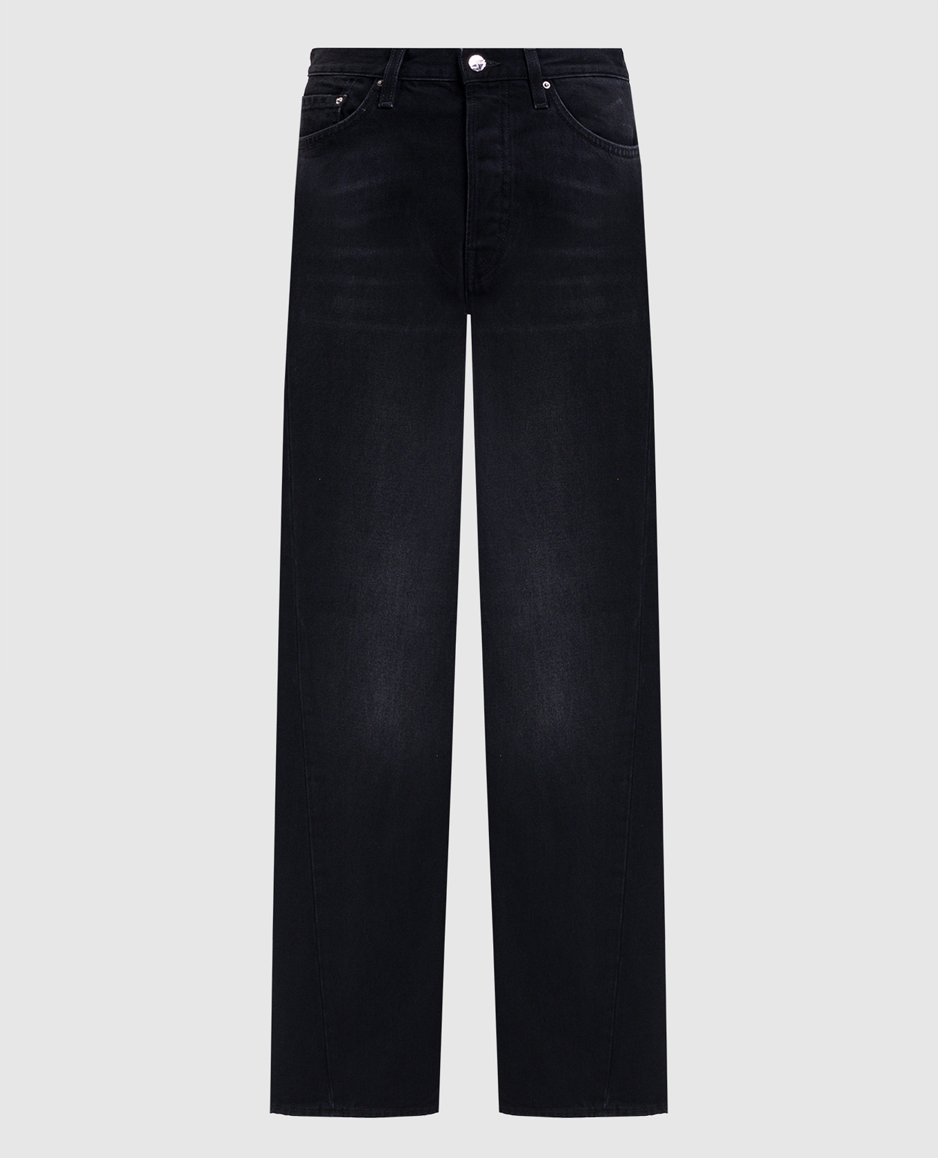 

Black jeans with a worn effect Toteme