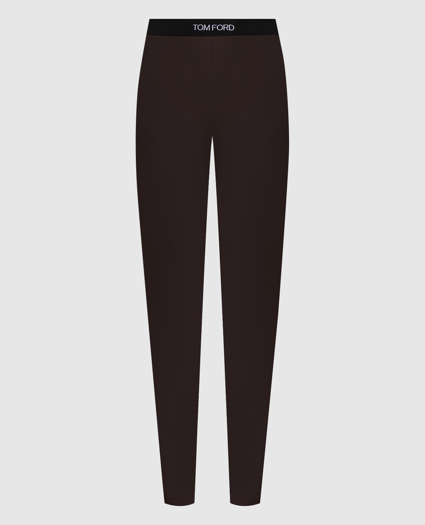 

Brown leggings with logo Tom Ford