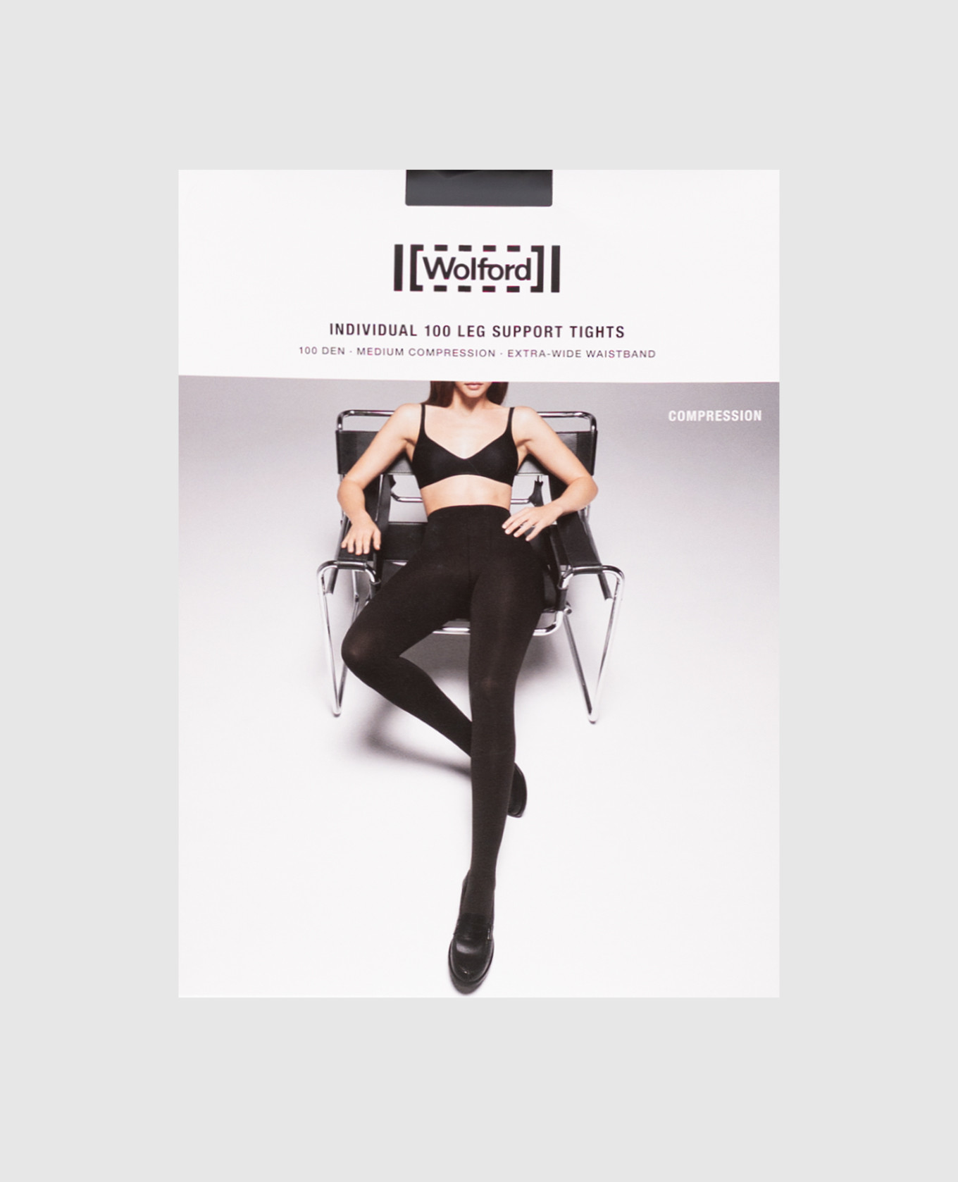 

Individual 100 Den black tights Wolford