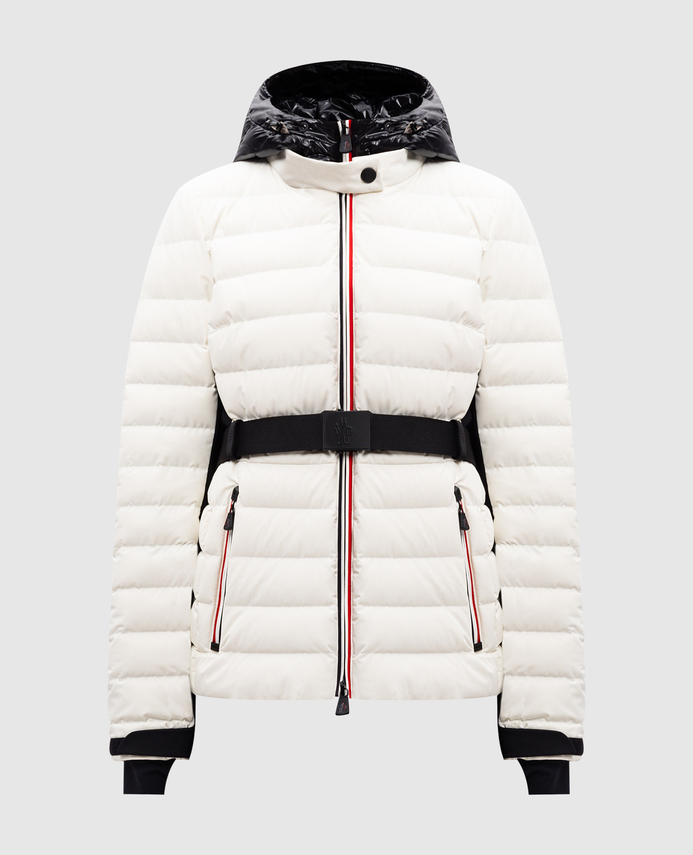 White ski down jacket bruche moncler grenoble