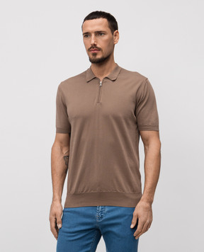 Cashmere&Whiskey Brown polo MB004Z