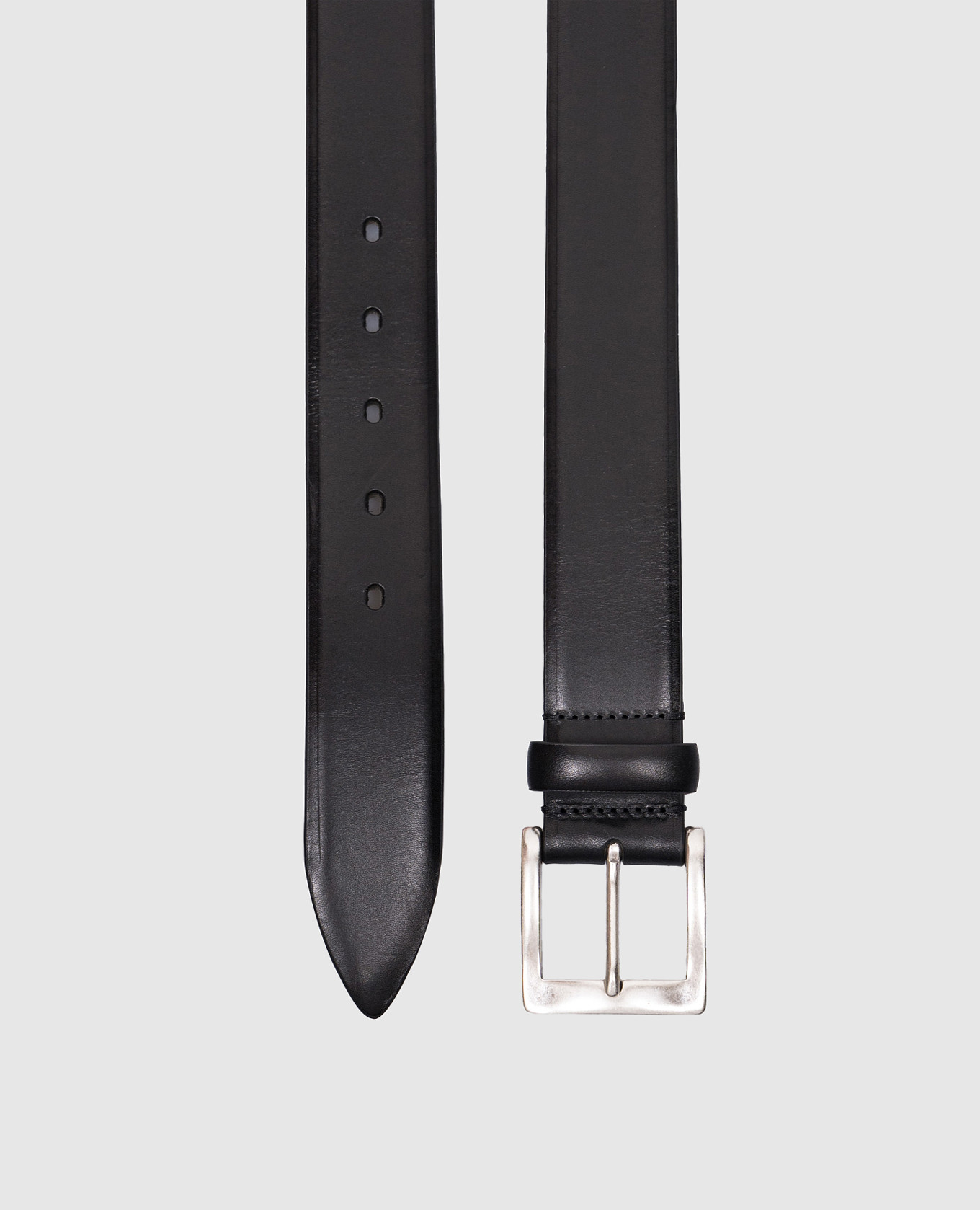 

Black leather belt BERTH MooRER