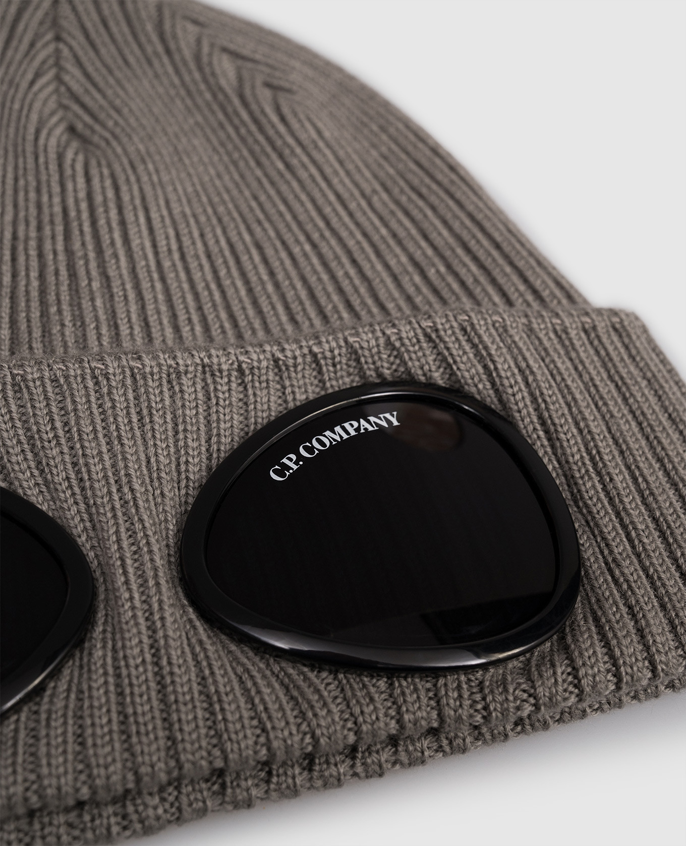 

Children's gray wool hat with glasses C.P. Company, Grey