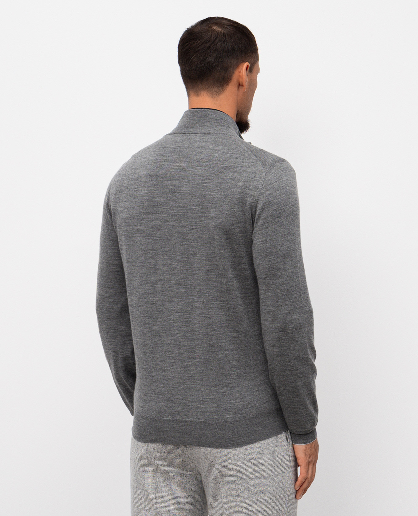 

Gray wool and cashmere cardigan Brunello Cucinelli, Grey