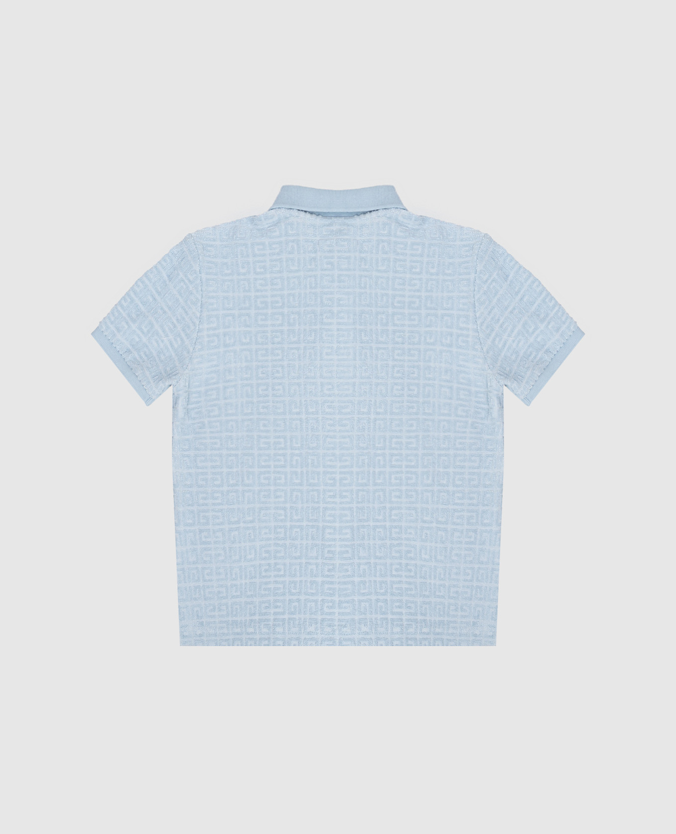 

Children's blue polo shirt with logo emblem pattern Givenchy, Light blue