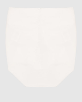 Vionnet White draped silk scarf ACVAE13009T1169