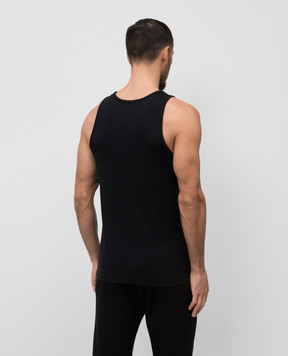 CDLP Set of black ribbed t-shirts MTO019022203