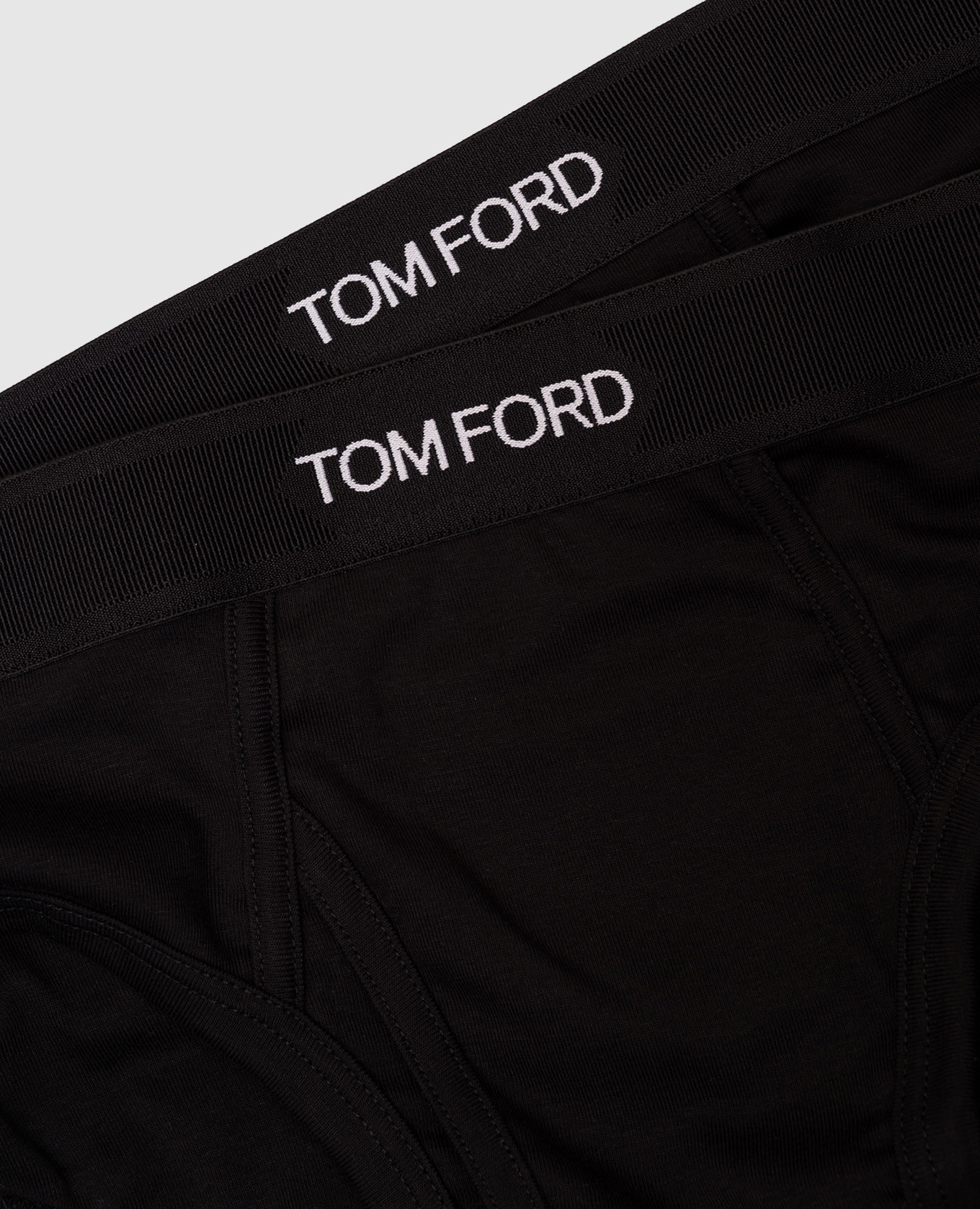 

Set of black briefs with logo Tom Ford