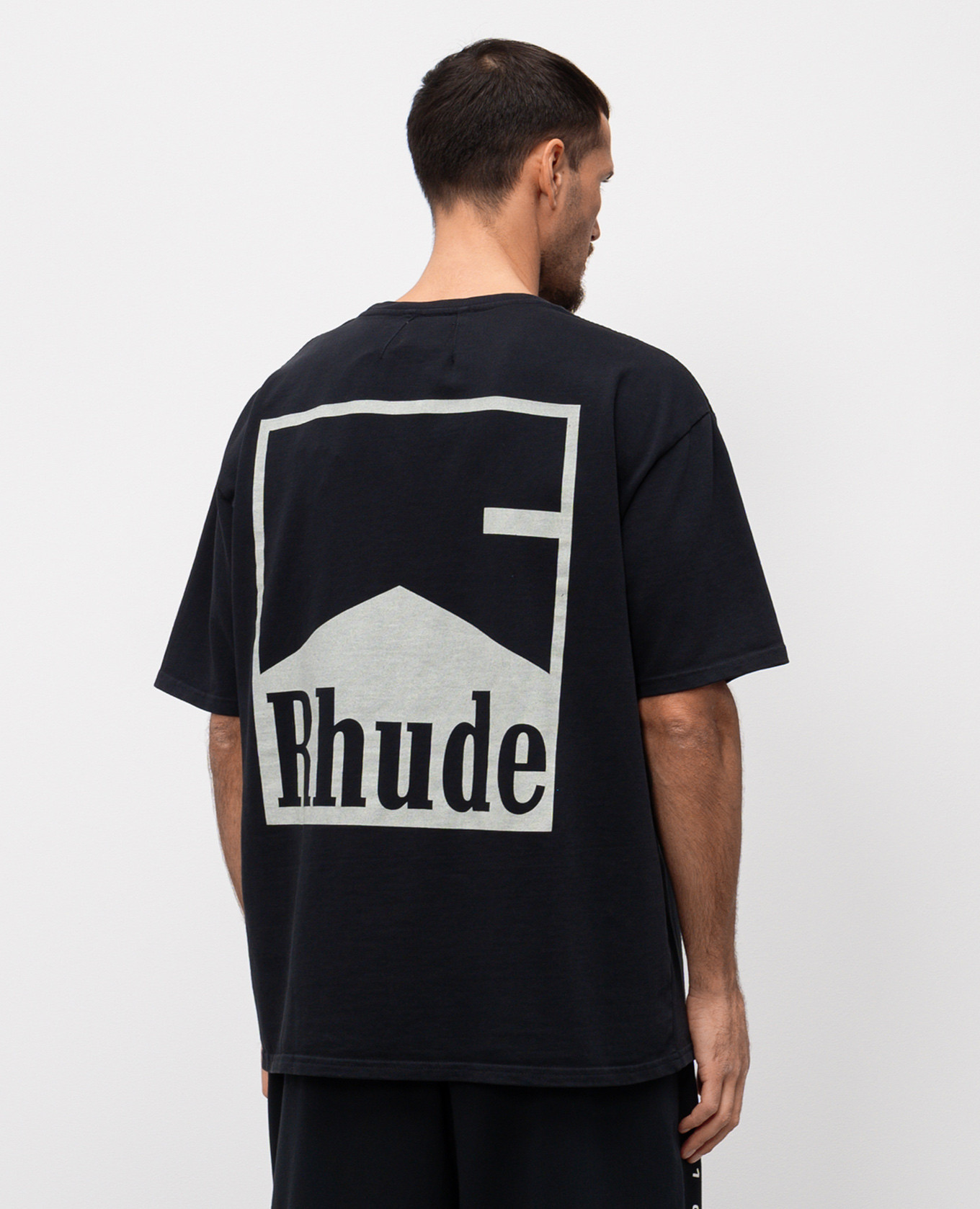 

Blue t-shirt with Chevron print Rhude