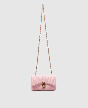 Versace Pink Kleio mini leather bag 10177401A12975