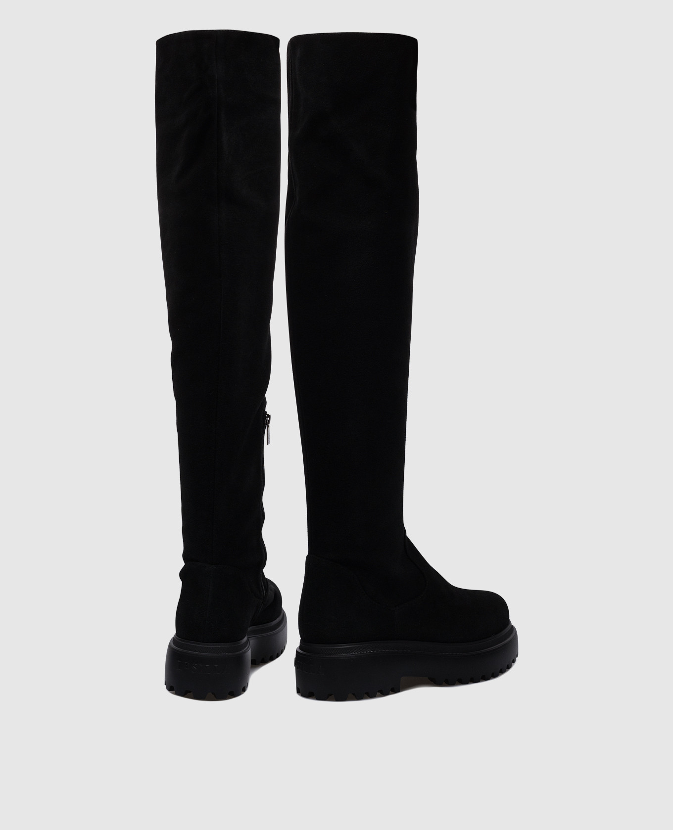 

Renger black suede boots Le Silla