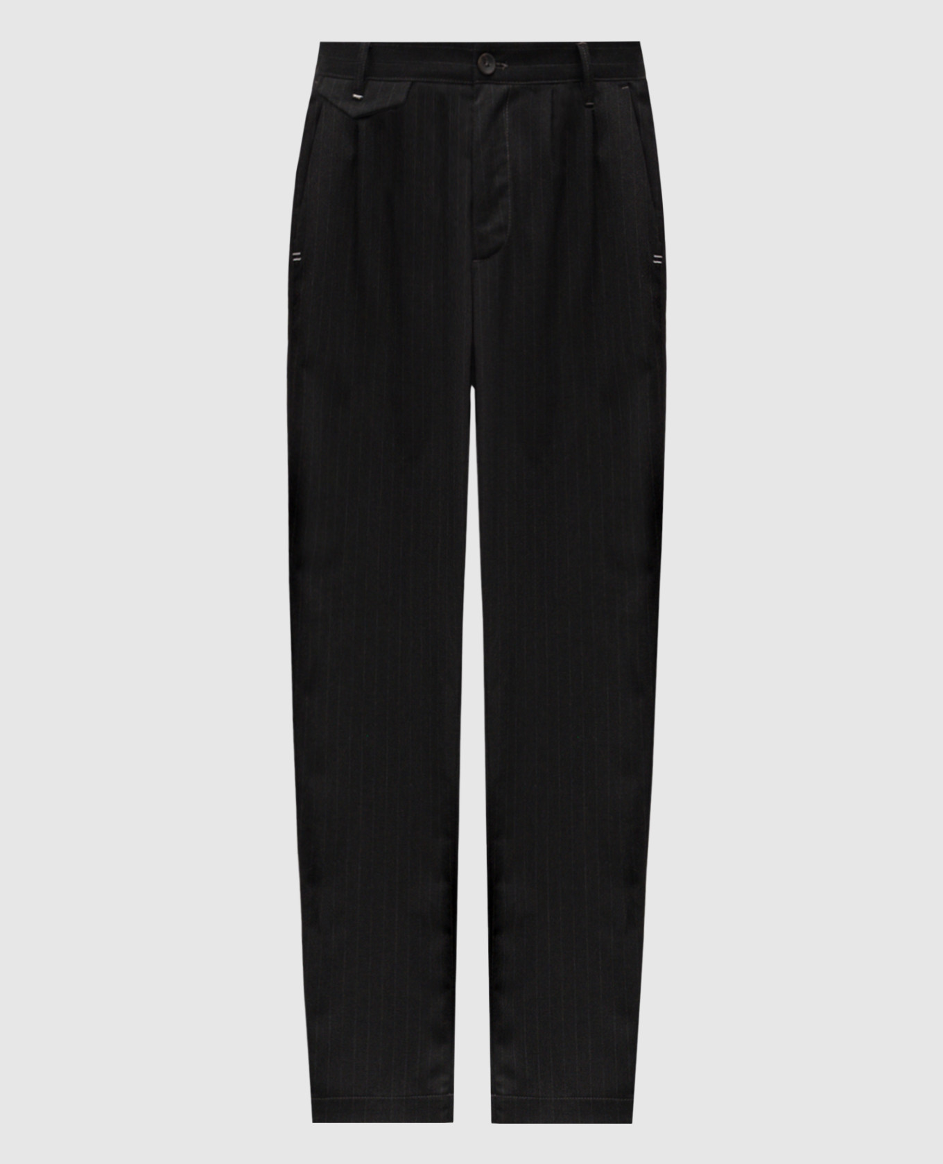Black striped pants Altatensione