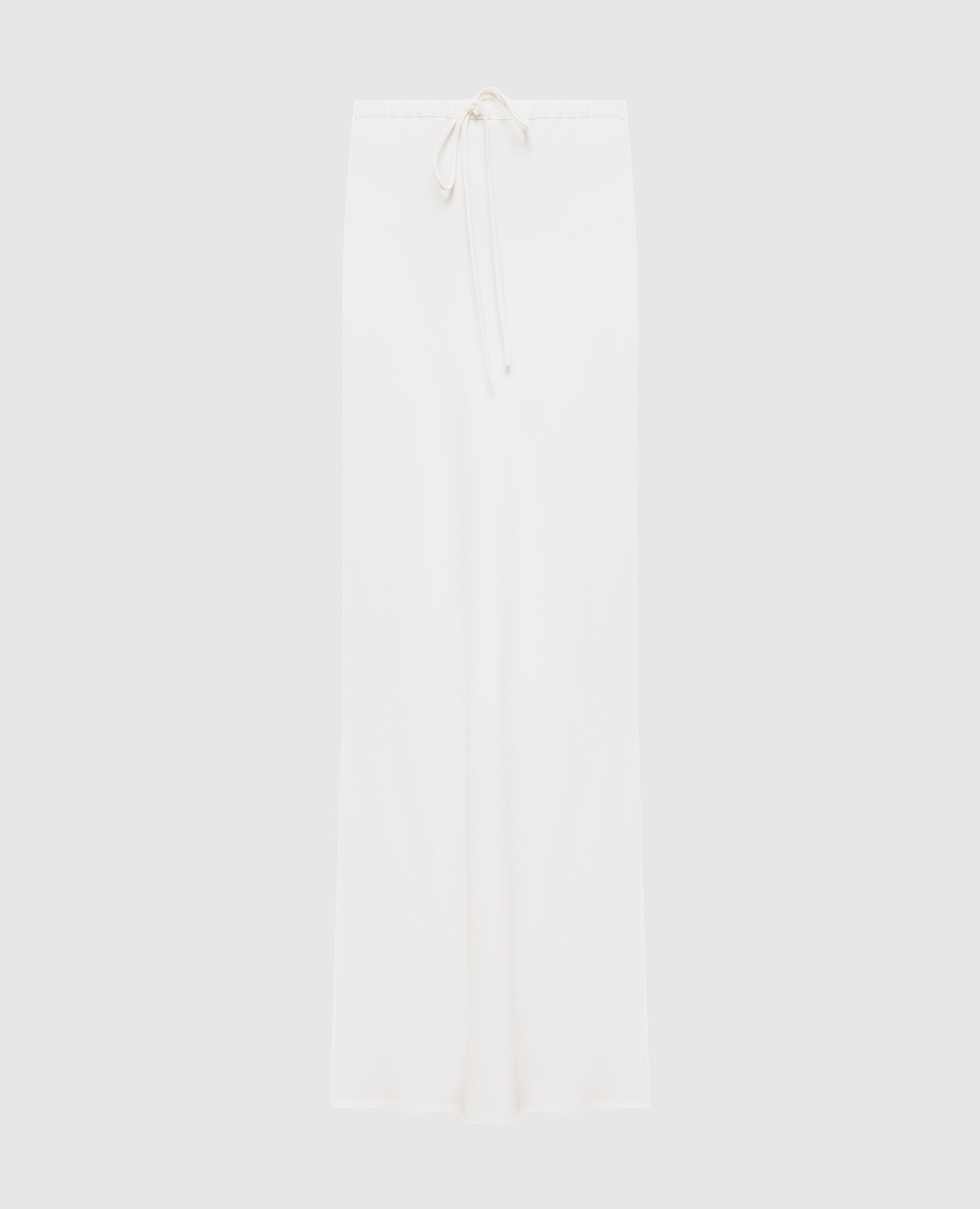 White midi skirt with silk Brunello Cucinelli