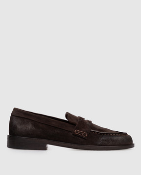 Marsell Brown suede Mocasso loafers MW8650P024