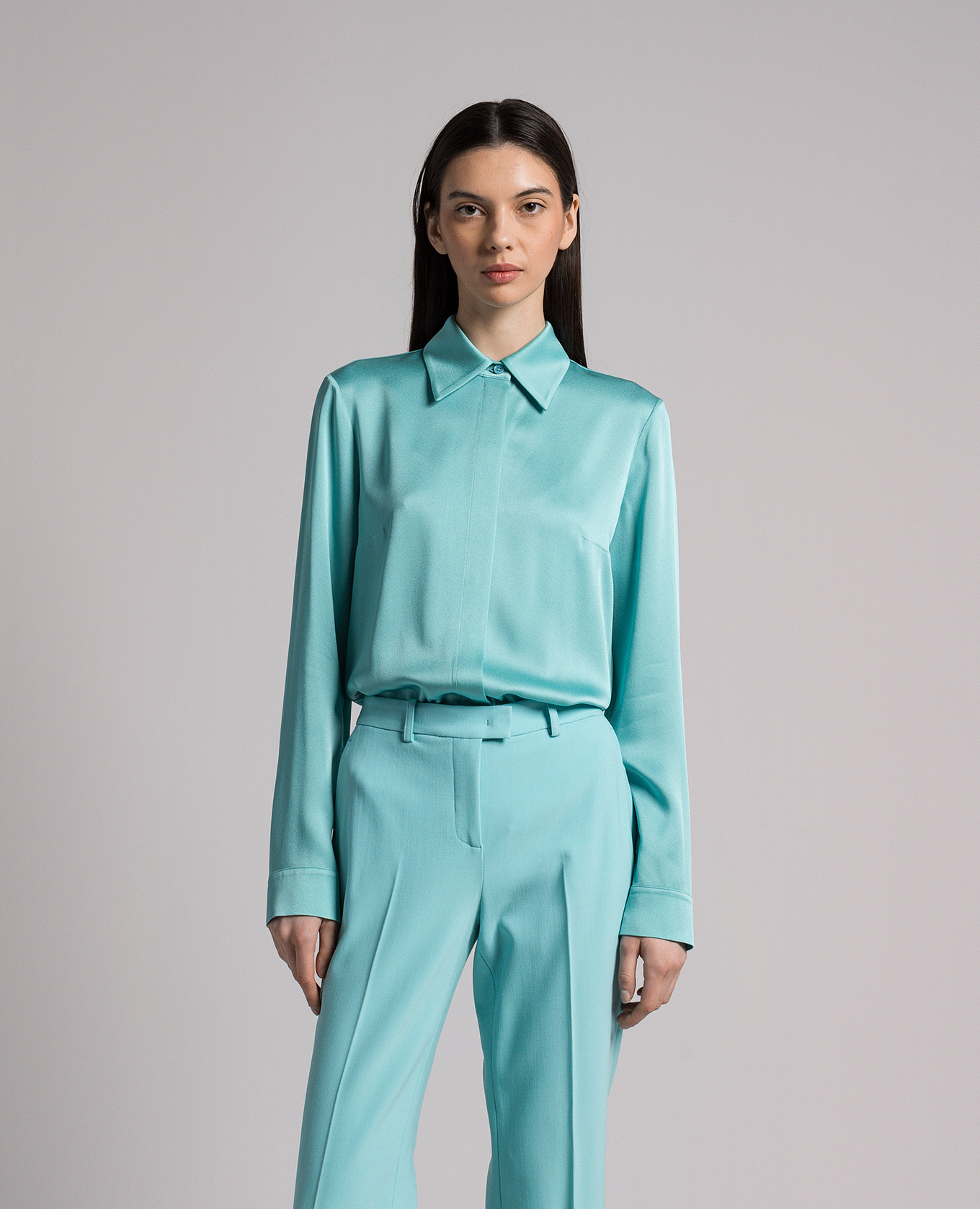 

Hansen green blouse Michael Kors