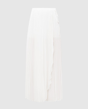 Twinset White pleated skirt with a smell 251TP2424