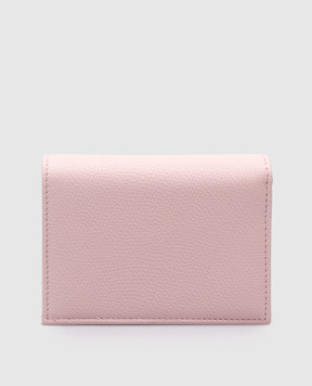 Valentino Pink leather wallet with VLogo emblem 7W2P0AJ3SNP
