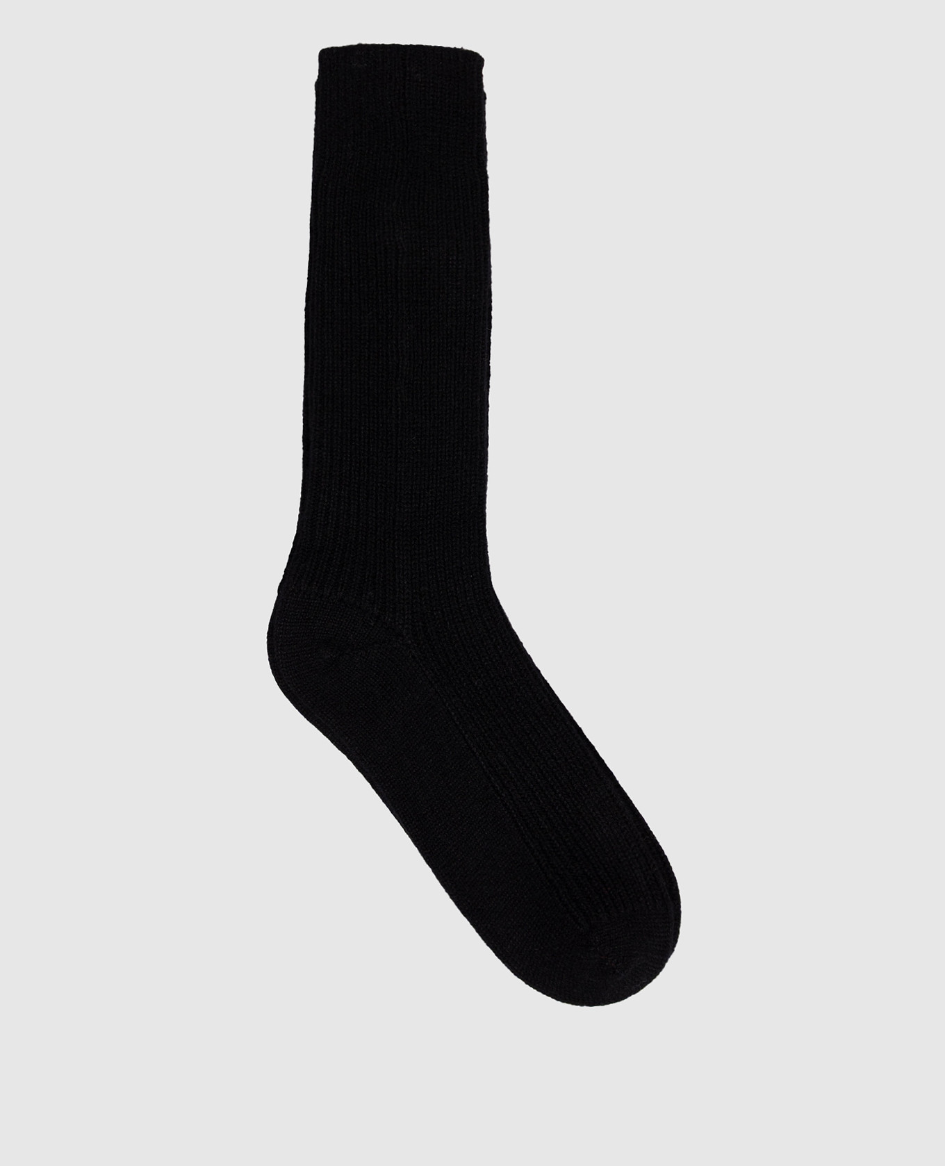 

Black Zera cashmere socks LISA YANG