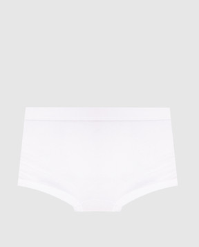 RiminiVeste Children's white Gasolino boxer briefs with a print U3700