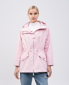 Yves Salomon Army Pink parka 25EFV01172K30W