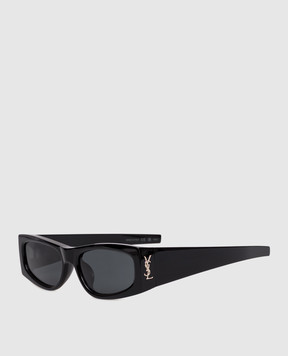 Saint Laurent Black sunglasses M140 with monogram 803746Y9956