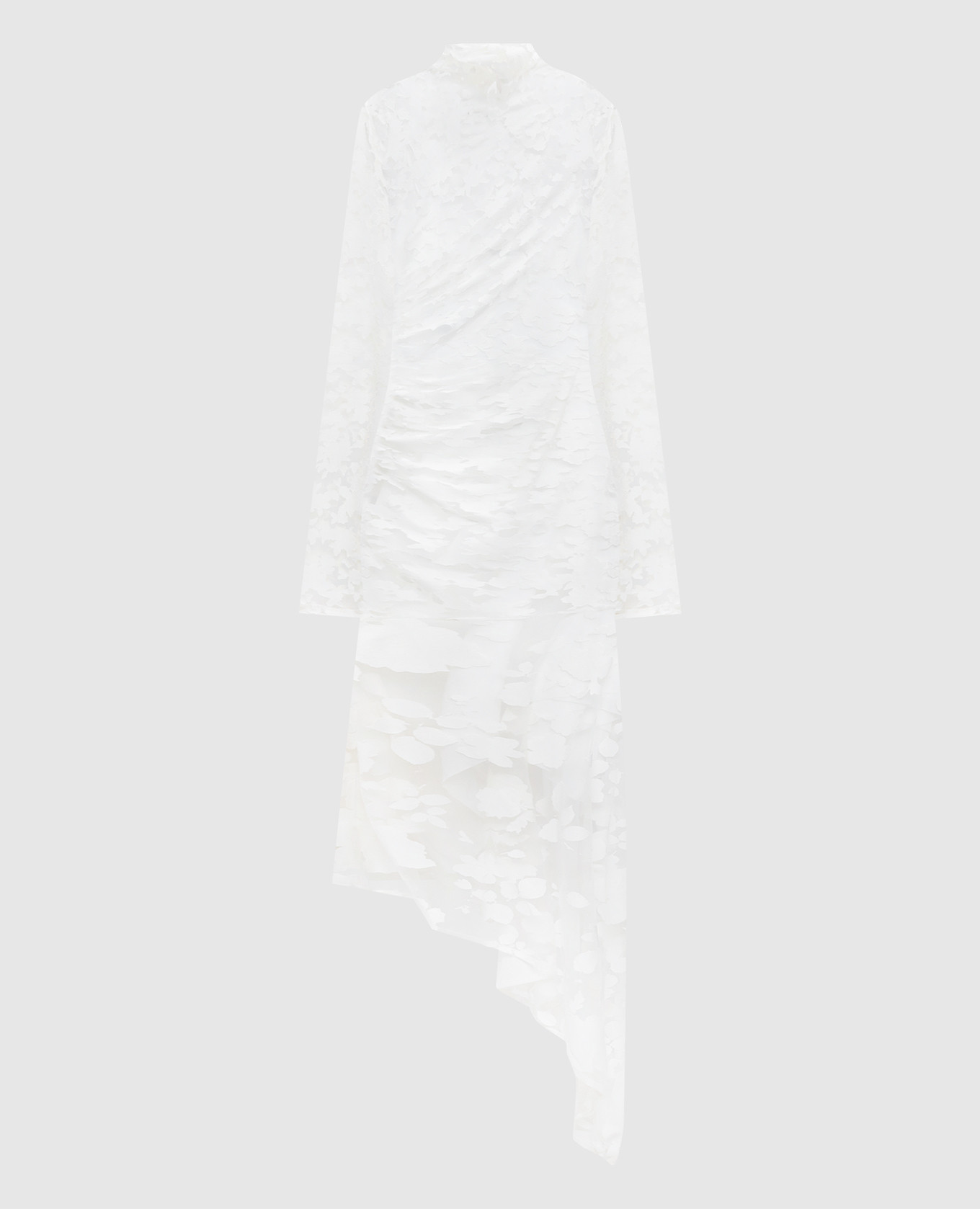 

White dress in a floral pattern Philosophy di Lorenzo Serafini