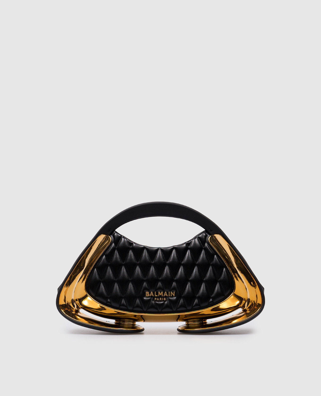 

Jolie Madame black quilted leather bag Balmain