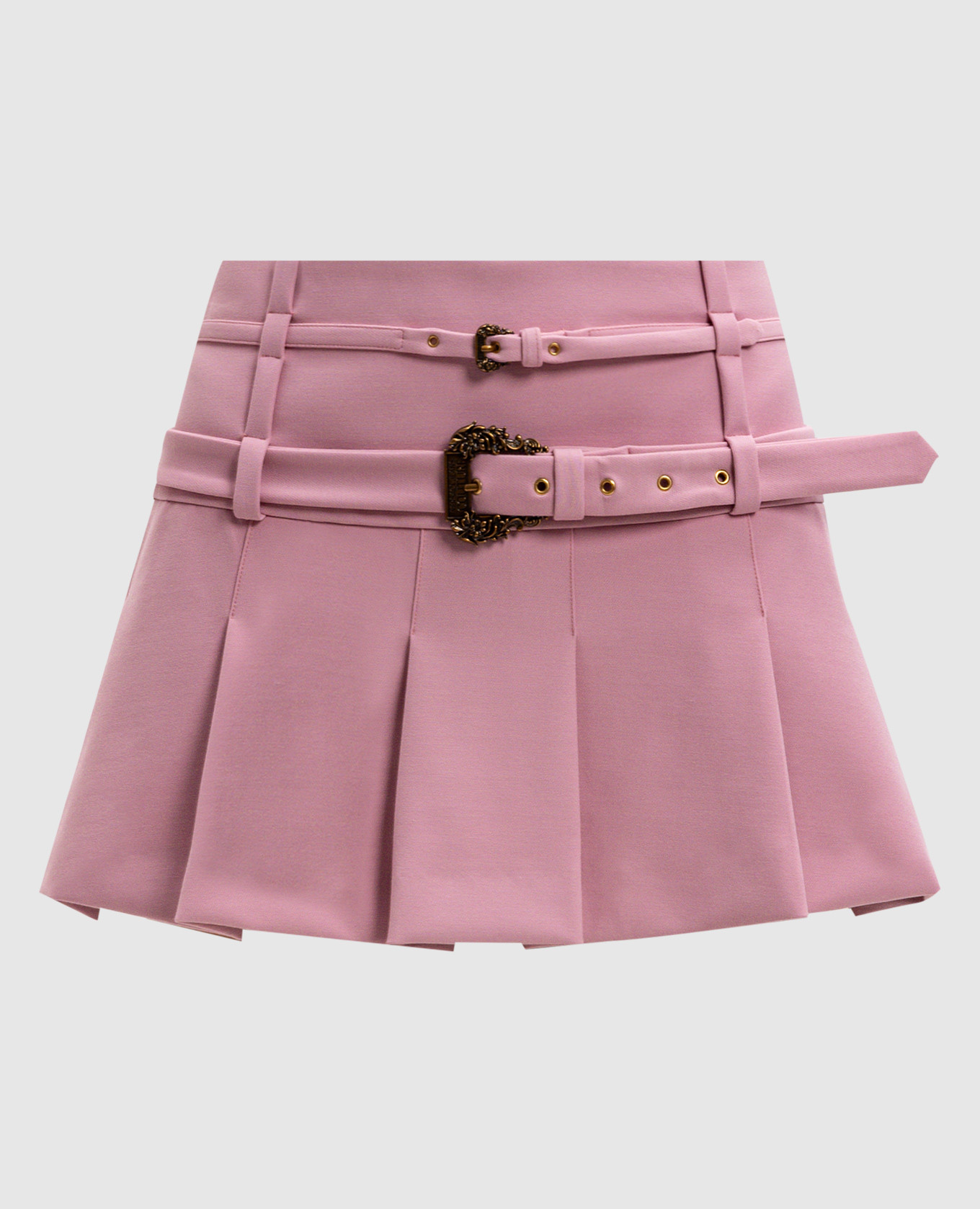 

Pink pleated skirt in baroque style Versace Jeans Couture