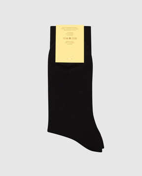 CDLP Black socks with logo MSO006122201