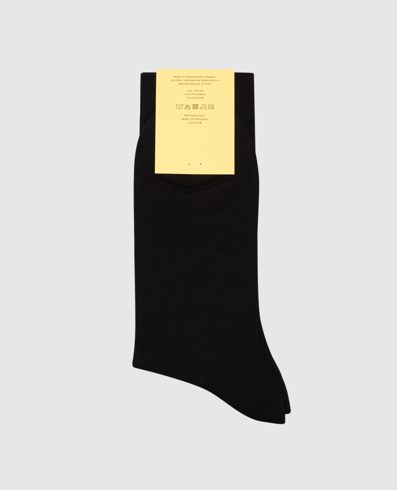 

Black socks with logo CDLP