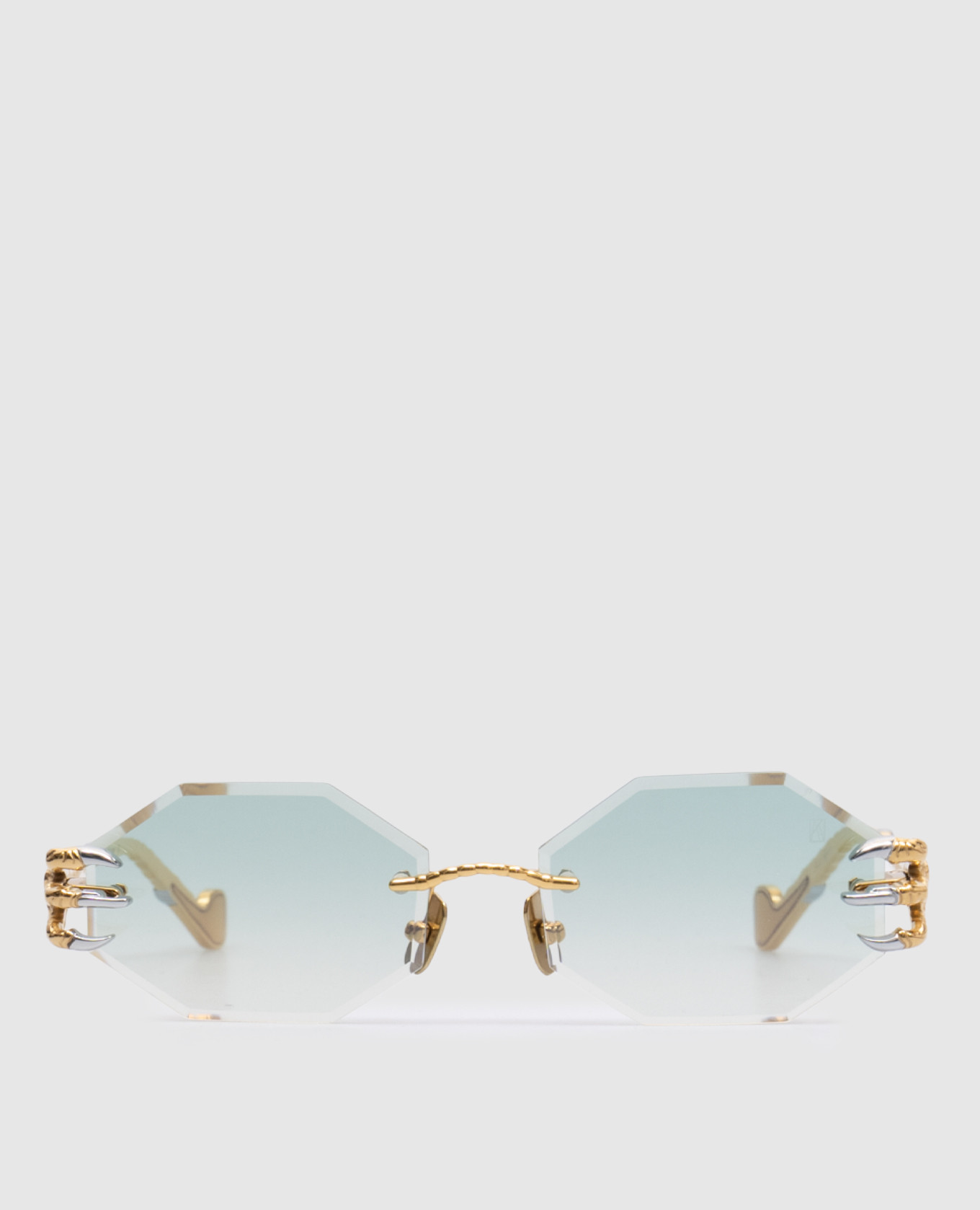 The claw   the nest 24k gold plated gold sunglasses anna-karin karlsson