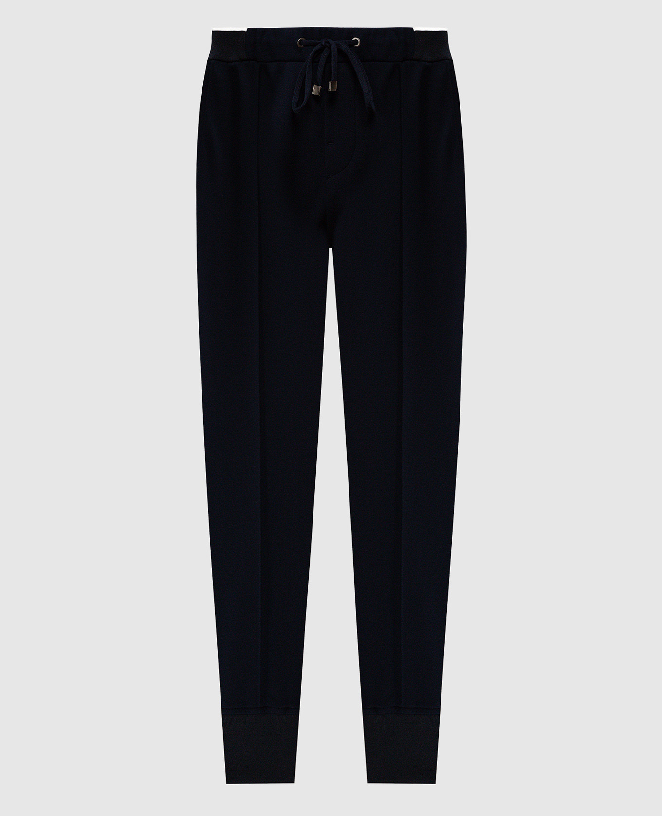 

Blue joggers with metallic logo Peserico, Синий