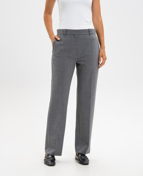 The Row Relian grey wool trousers 10227W4168