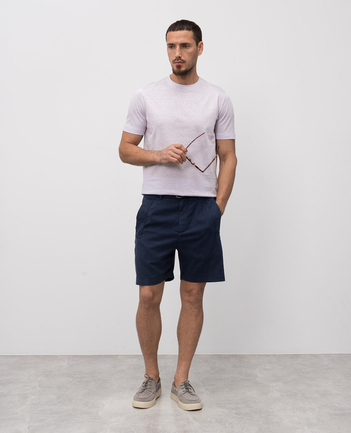 

Blue shorts Canali