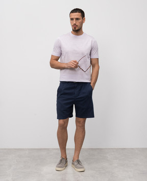 Canali Blue shorts PT0135595601