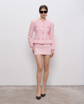 Rowen Rose Pink tweed jacket JCKRR402