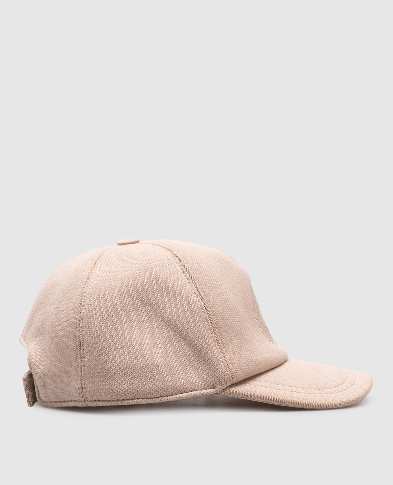 

Children's beige cap with logo embroidery Dolce&Gabbana