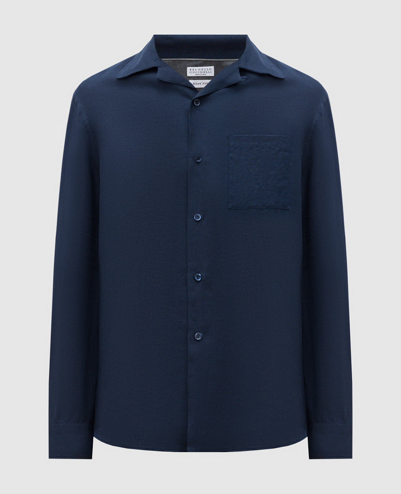 

Blue linen shirt Brunello Cucinelli