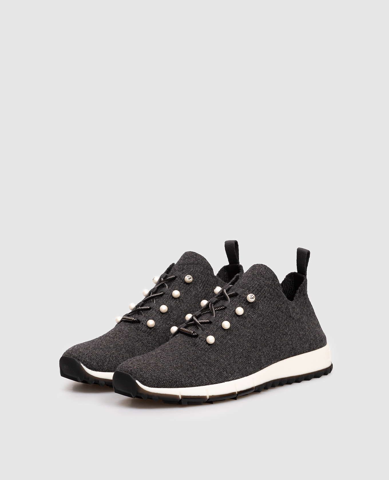 

Grey Veles cashmere sneakers Jimmy Choo