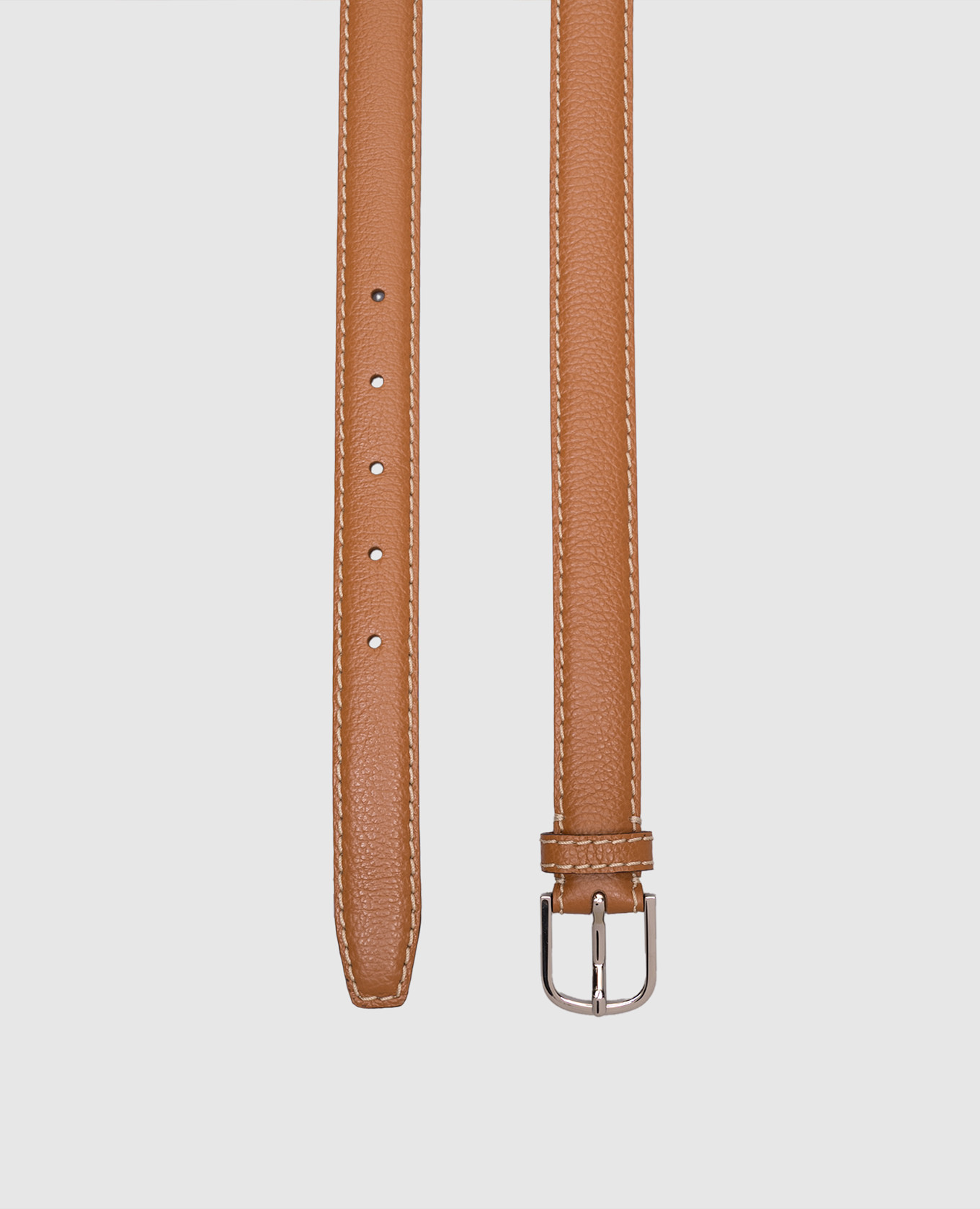 

Brown leather belt Toteme