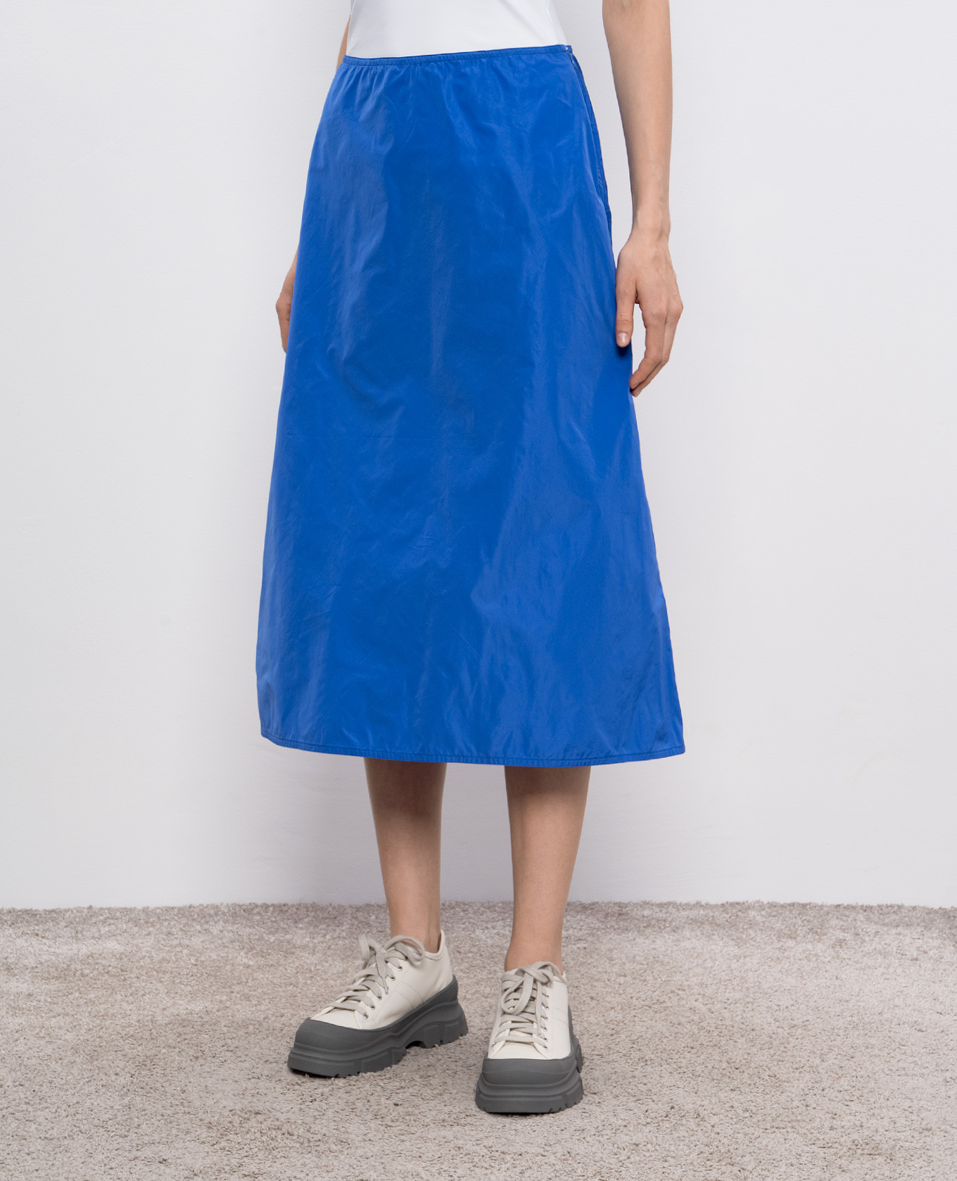 

Blue midi skirt SOKOTOPO Sofie D`Hoore